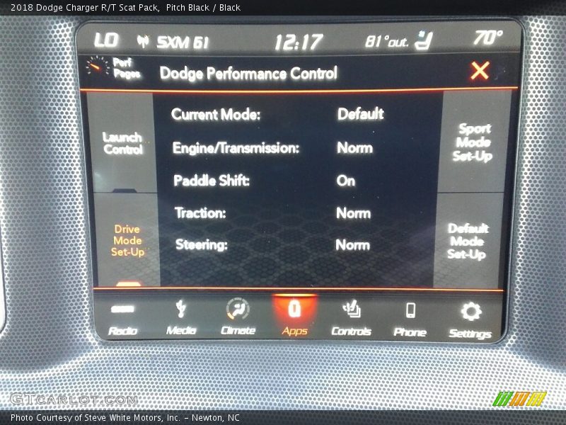 Pitch Black / Black 2018 Dodge Charger R/T Scat Pack