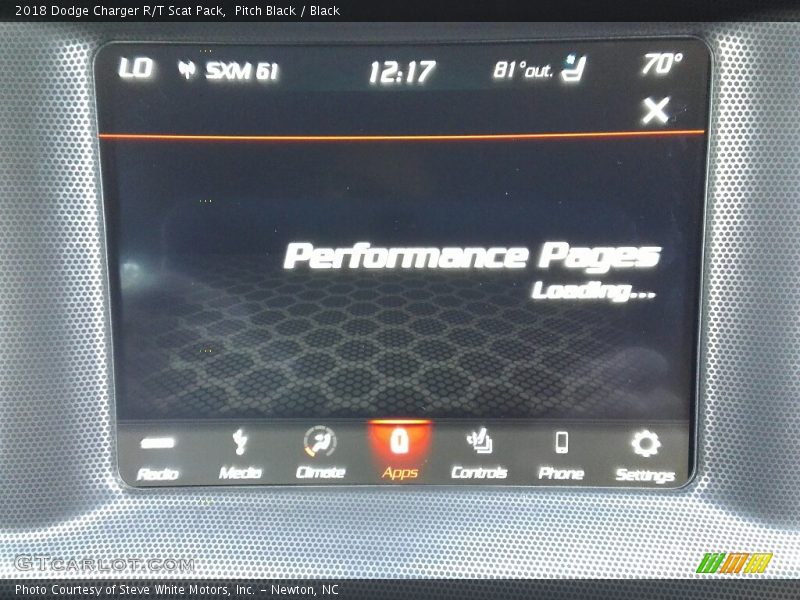 Pitch Black / Black 2018 Dodge Charger R/T Scat Pack