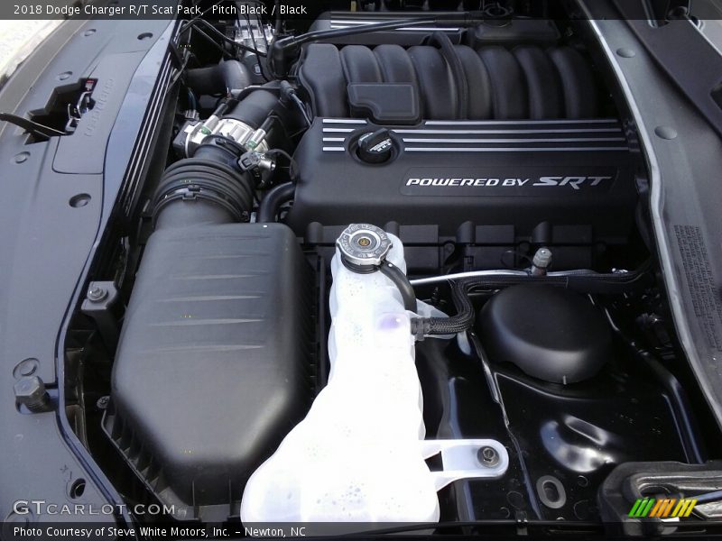 Pitch Black / Black 2018 Dodge Charger R/T Scat Pack