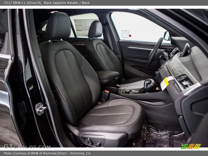 Black Sapphire Metallic / Black 2017 BMW X1 sDrive28i