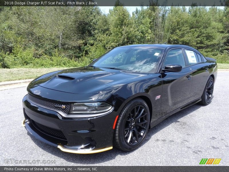 Pitch Black / Black 2018 Dodge Charger R/T Scat Pack