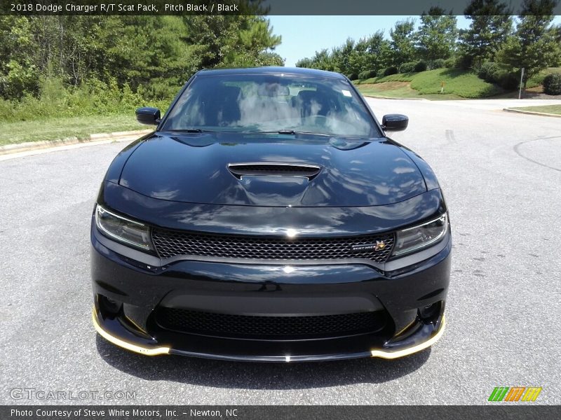 Pitch Black / Black 2018 Dodge Charger R/T Scat Pack