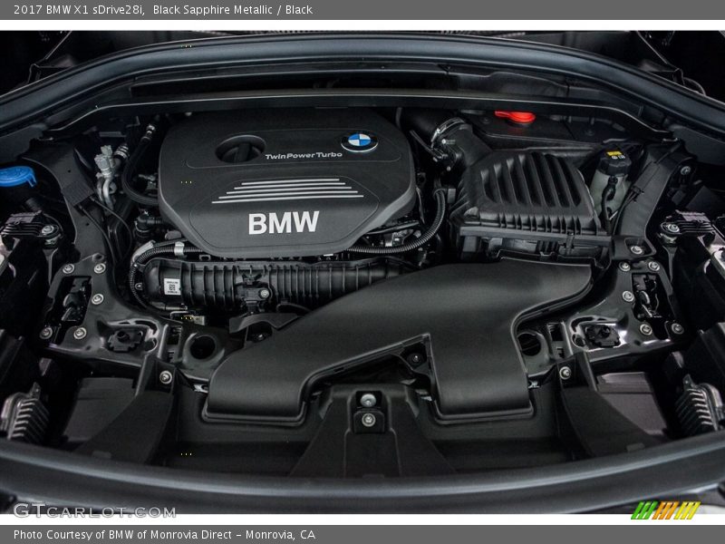 Black Sapphire Metallic / Black 2017 BMW X1 sDrive28i
