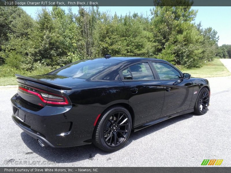 Pitch Black / Black 2018 Dodge Charger R/T Scat Pack