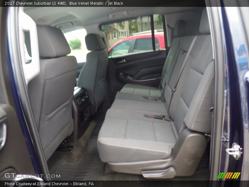 Blue Velvet Metallic / Jet Black 2017 Chevrolet Suburban LS 4WD