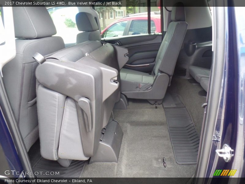 Blue Velvet Metallic / Jet Black 2017 Chevrolet Suburban LS 4WD