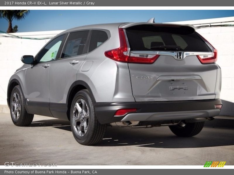 Lunar Silver Metallic / Gray 2017 Honda CR-V EX-L