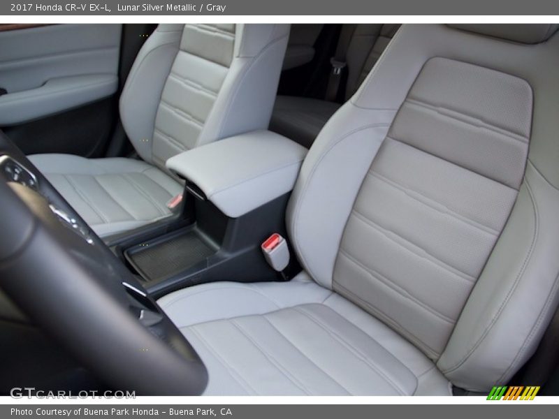 Lunar Silver Metallic / Gray 2017 Honda CR-V EX-L