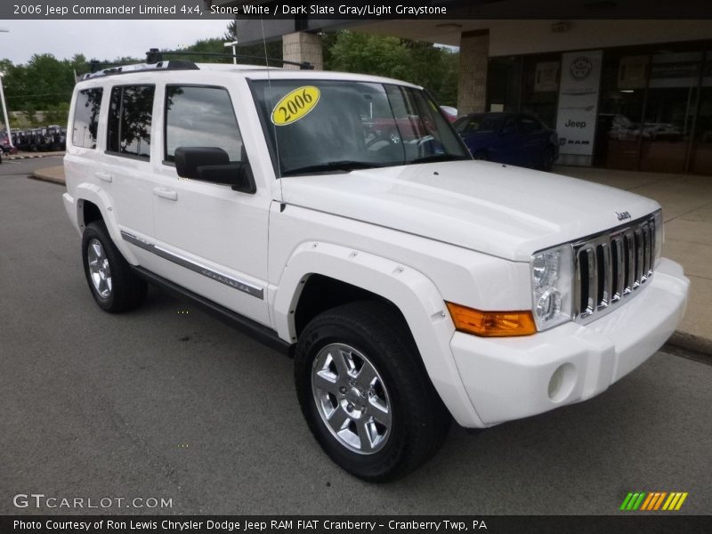Stone White / Dark Slate Gray/Light Graystone 2006 Jeep Commander Limited 4x4