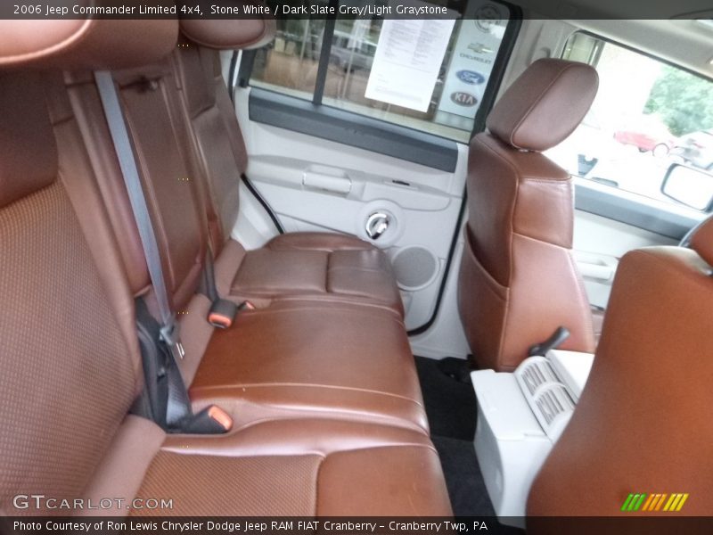 Stone White / Dark Slate Gray/Light Graystone 2006 Jeep Commander Limited 4x4