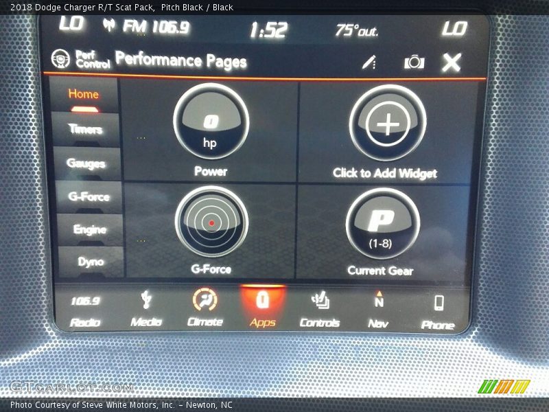 Pitch Black / Black 2018 Dodge Charger R/T Scat Pack