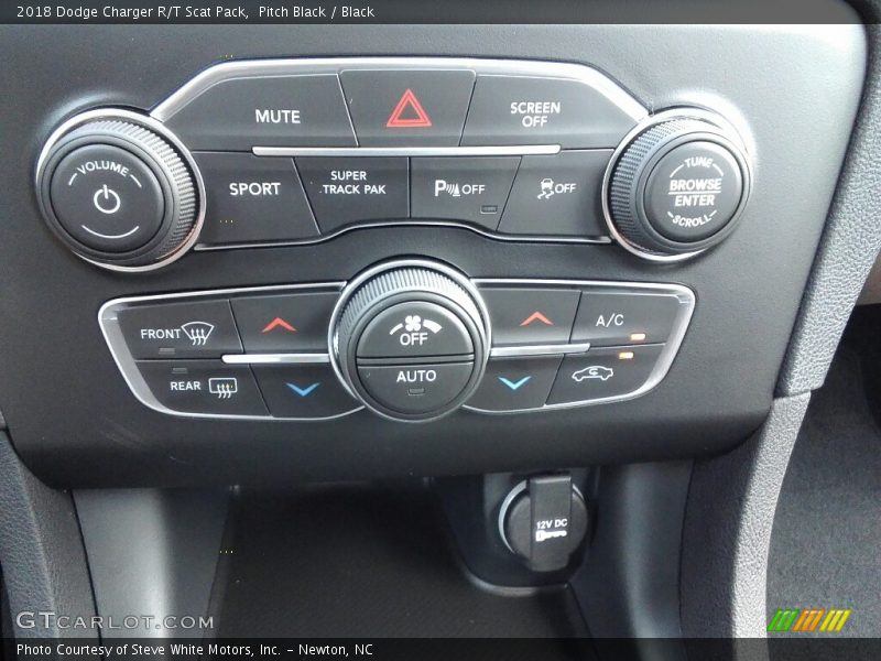 Pitch Black / Black 2018 Dodge Charger R/T Scat Pack