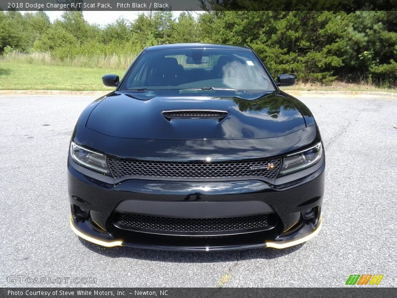 Pitch Black / Black 2018 Dodge Charger R/T Scat Pack