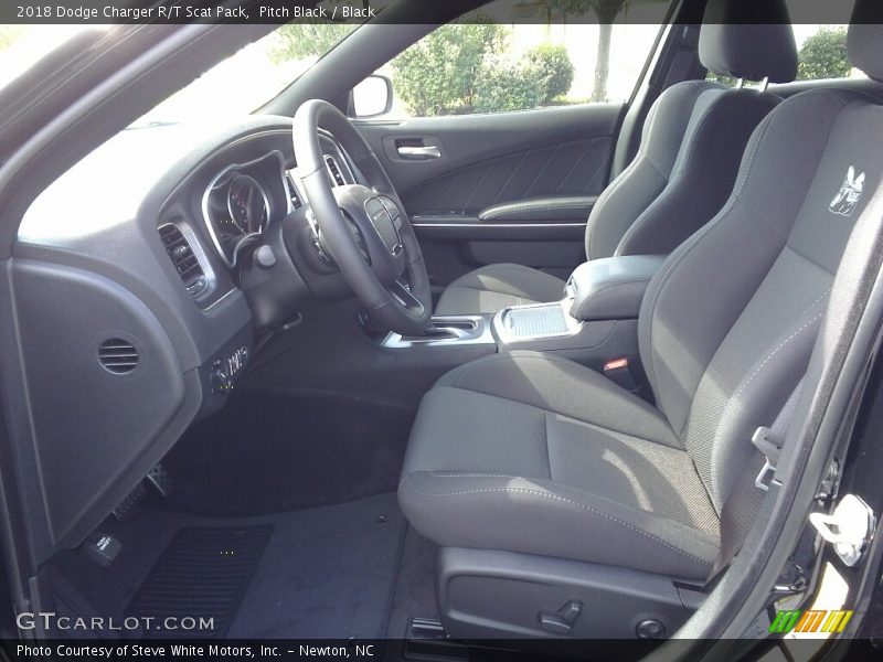 Pitch Black / Black 2018 Dodge Charger R/T Scat Pack