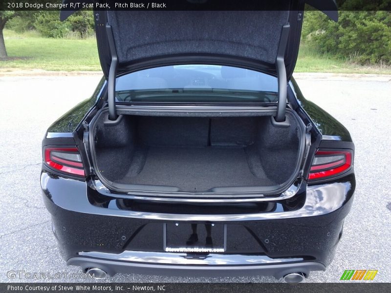 Pitch Black / Black 2018 Dodge Charger R/T Scat Pack