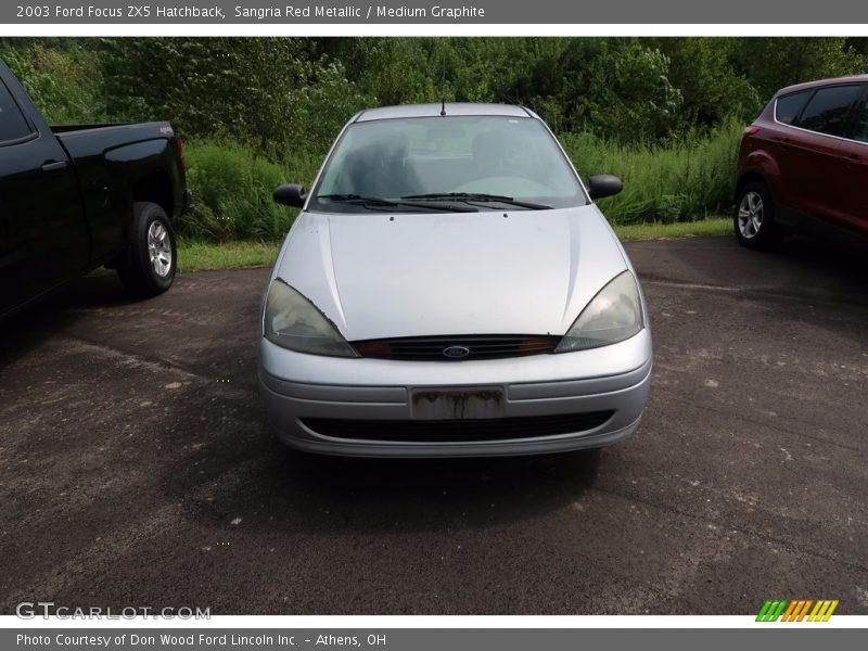 Sangria Red Metallic / Medium Graphite 2003 Ford Focus ZX5 Hatchback