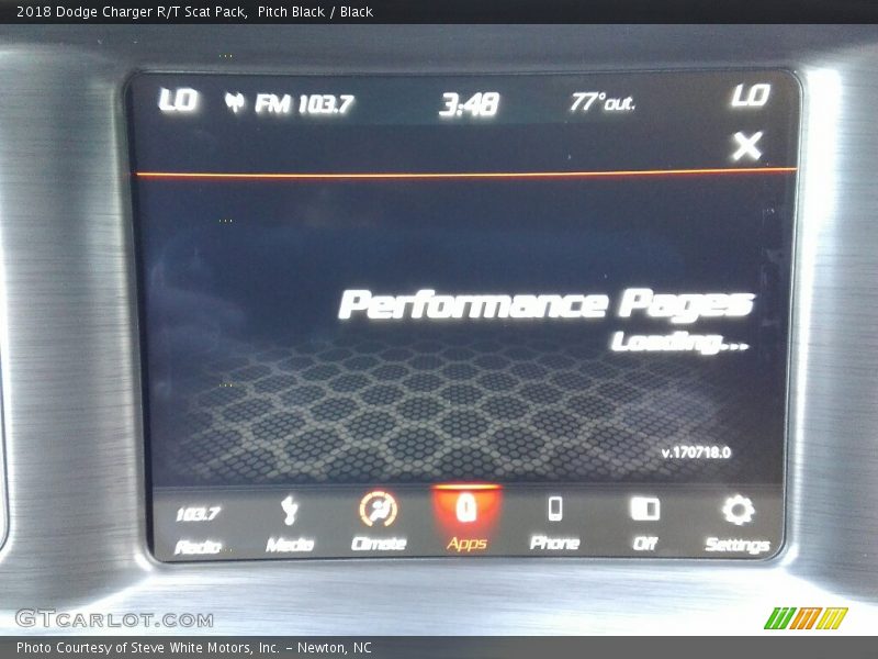Pitch Black / Black 2018 Dodge Charger R/T Scat Pack