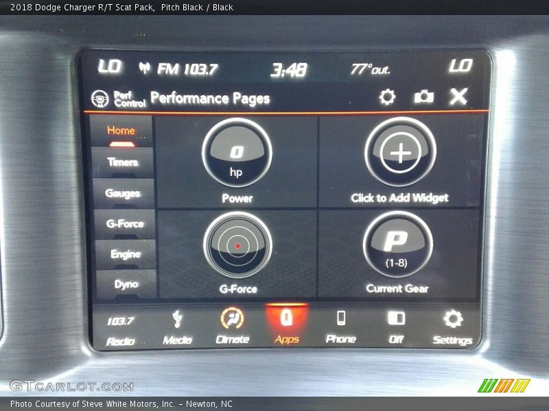 Pitch Black / Black 2018 Dodge Charger R/T Scat Pack
