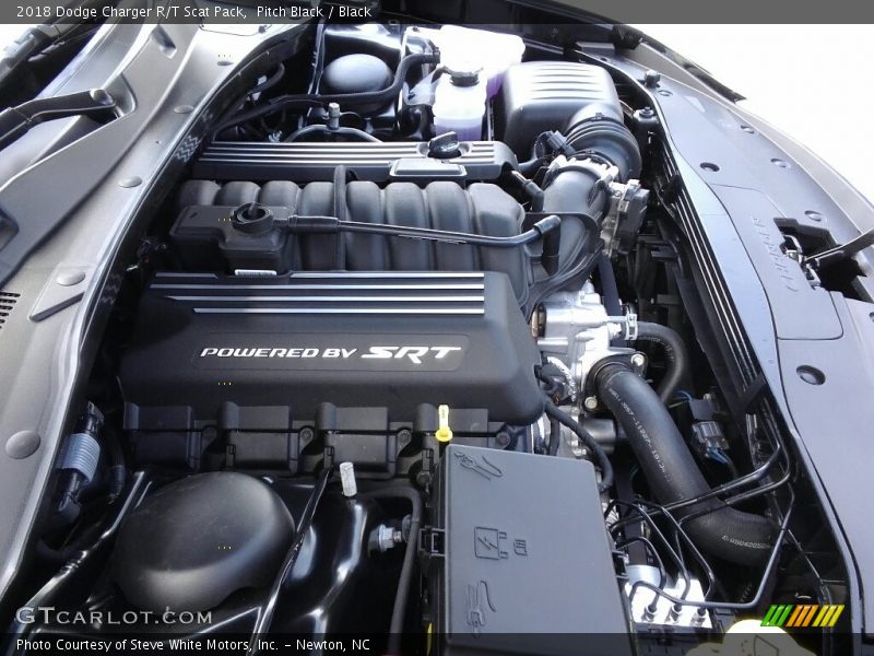 Pitch Black / Black 2018 Dodge Charger R/T Scat Pack