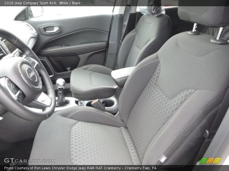 Front Seat of 2018 Compass Sport 4x4