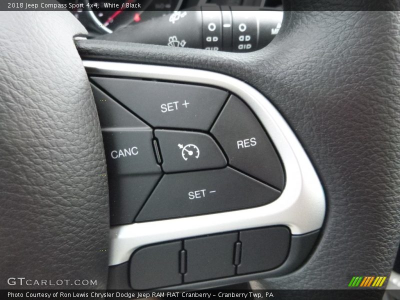 Controls of 2018 Compass Sport 4x4