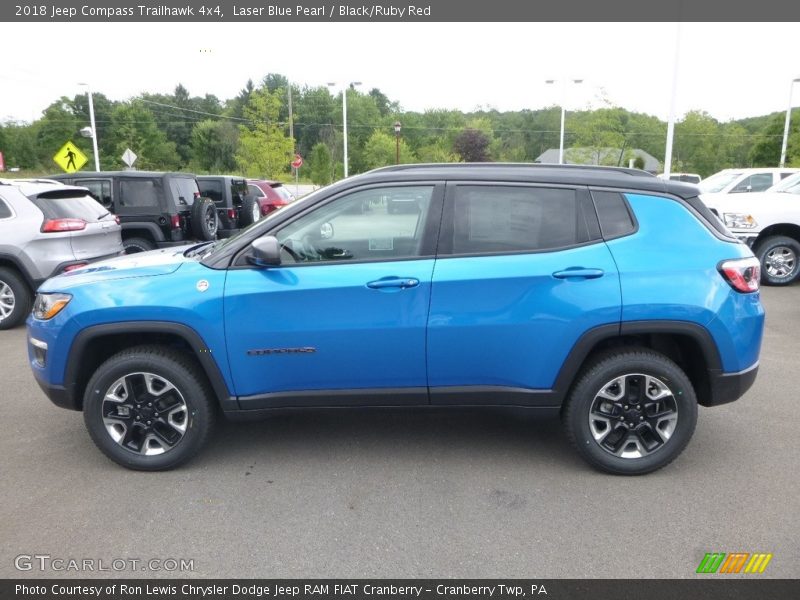  2018 Compass Trailhawk 4x4 Laser Blue Pearl