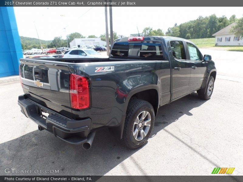 Graphite Metallic / Jet Black 2017 Chevrolet Colorado Z71 Crew Cab 4x4