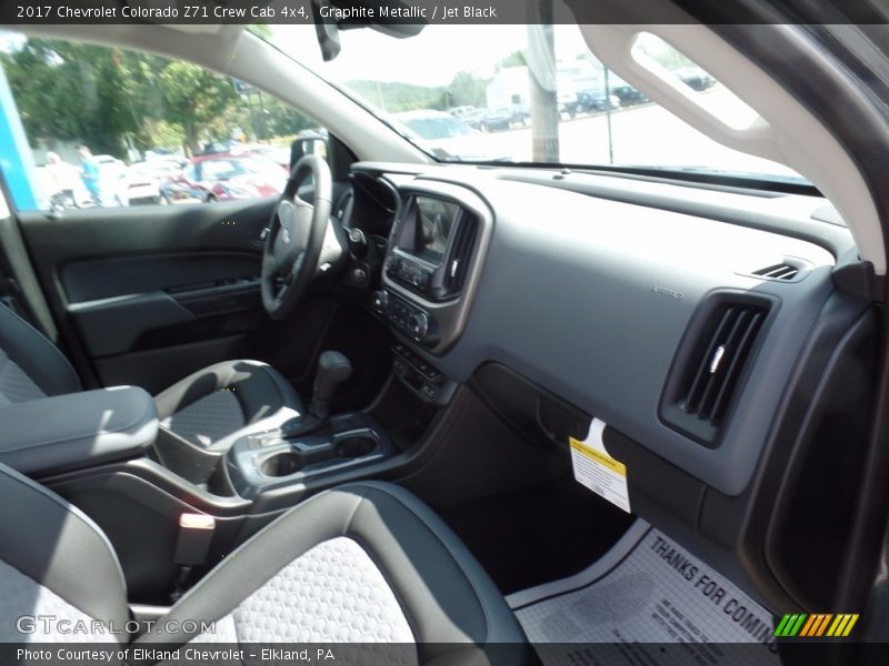 Graphite Metallic / Jet Black 2017 Chevrolet Colorado Z71 Crew Cab 4x4