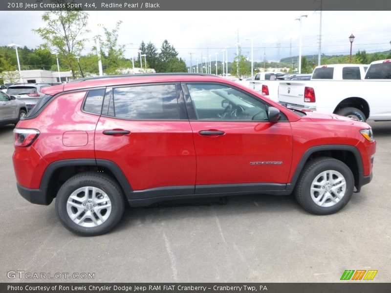 Redline Pearl / Black 2018 Jeep Compass Sport 4x4