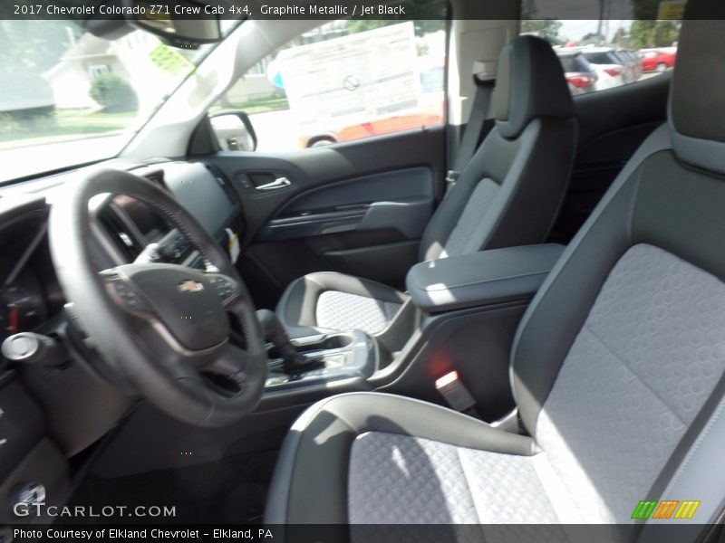 Graphite Metallic / Jet Black 2017 Chevrolet Colorado Z71 Crew Cab 4x4