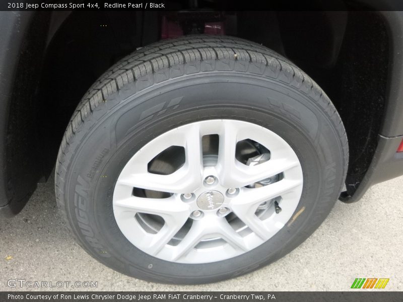 Redline Pearl / Black 2018 Jeep Compass Sport 4x4
