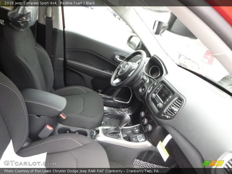 Redline Pearl / Black 2018 Jeep Compass Sport 4x4