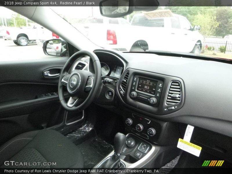 Redline Pearl / Black 2018 Jeep Compass Sport 4x4