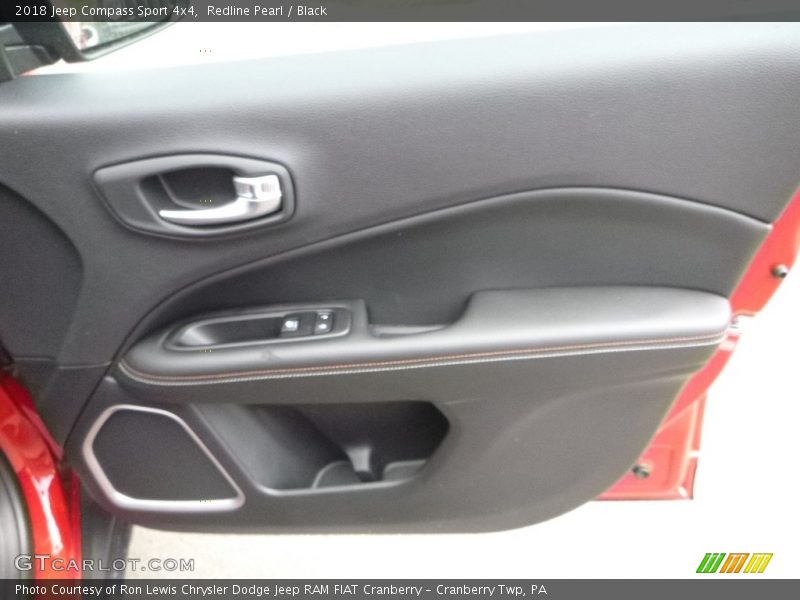 Redline Pearl / Black 2018 Jeep Compass Sport 4x4