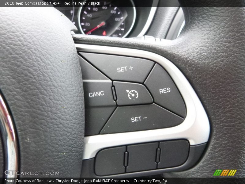 Redline Pearl / Black 2018 Jeep Compass Sport 4x4