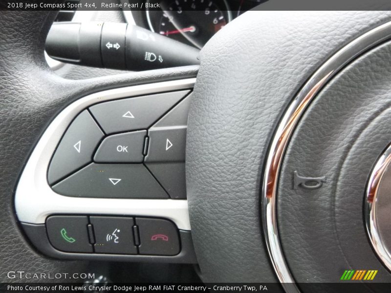 Redline Pearl / Black 2018 Jeep Compass Sport 4x4