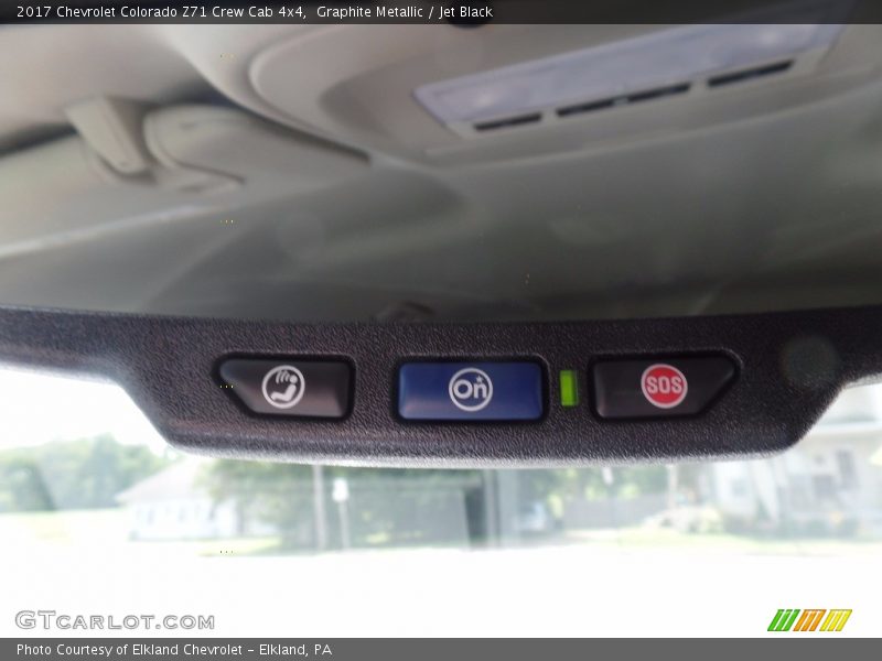 Graphite Metallic / Jet Black 2017 Chevrolet Colorado Z71 Crew Cab 4x4