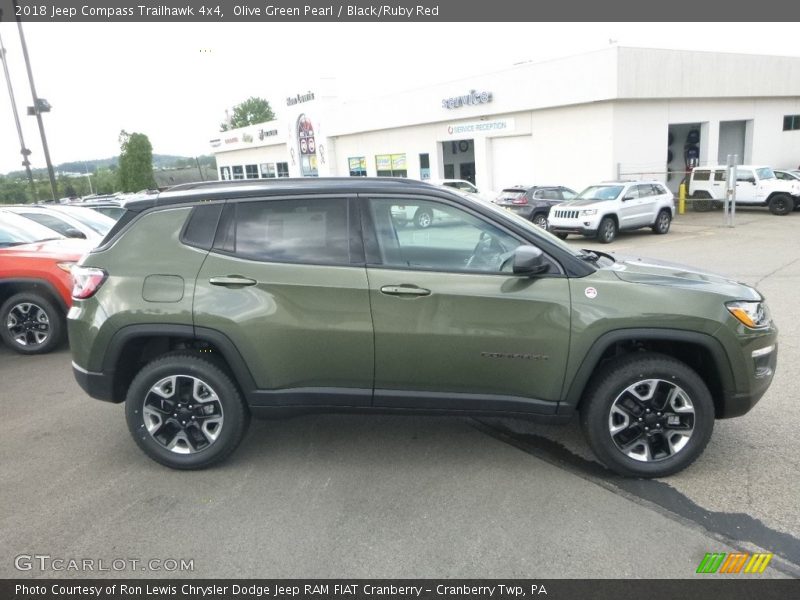  2018 Compass Trailhawk 4x4 Olive Green Pearl