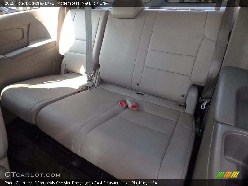 Modern Steel Metallic / Gray 2015 Honda Odyssey EX-L