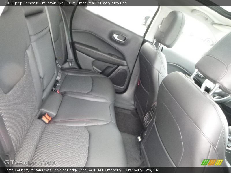 Rear Seat of 2018 Compass Trailhawk 4x4