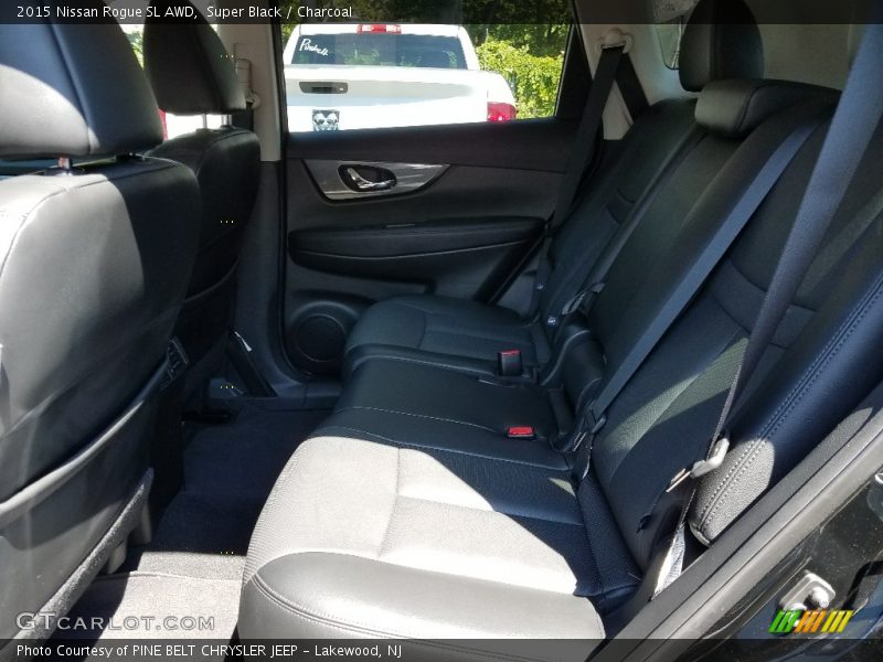 Super Black / Charcoal 2015 Nissan Rogue SL AWD