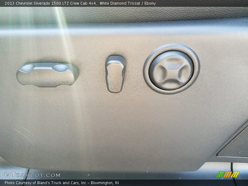 White Diamond Tricoat / Ebony 2013 Chevrolet Silverado 1500 LTZ Crew Cab 4x4