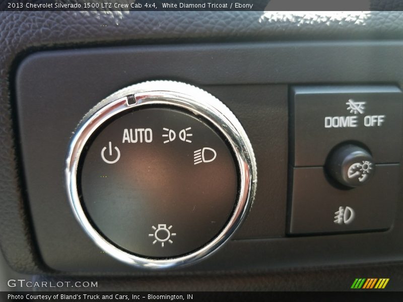 White Diamond Tricoat / Ebony 2013 Chevrolet Silverado 1500 LTZ Crew Cab 4x4
