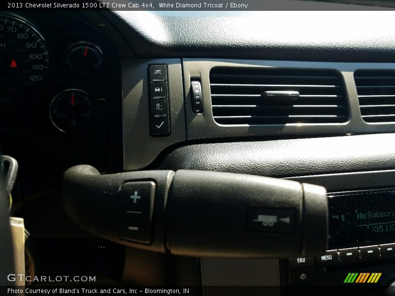 White Diamond Tricoat / Ebony 2013 Chevrolet Silverado 1500 LTZ Crew Cab 4x4