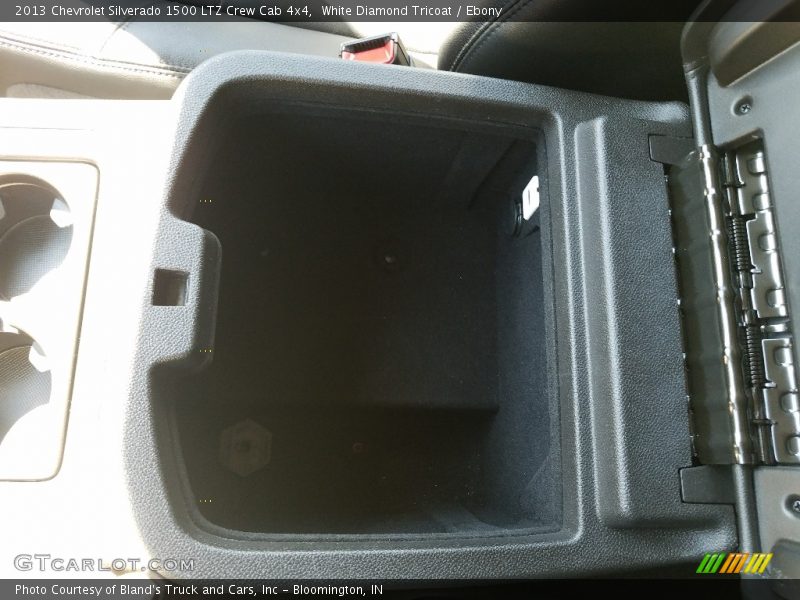 White Diamond Tricoat / Ebony 2013 Chevrolet Silverado 1500 LTZ Crew Cab 4x4