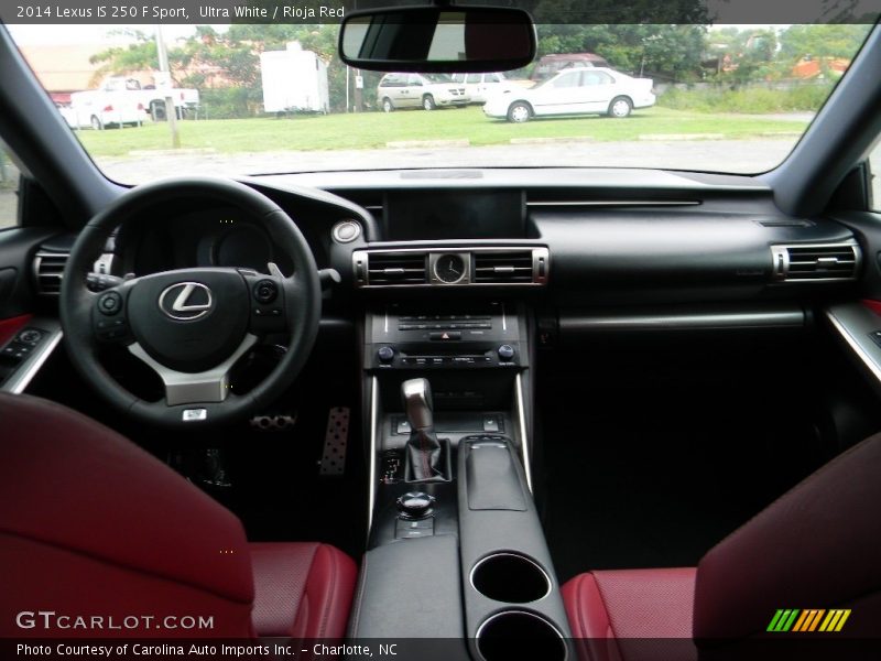 Ultra White / Rioja Red 2014 Lexus IS 250 F Sport
