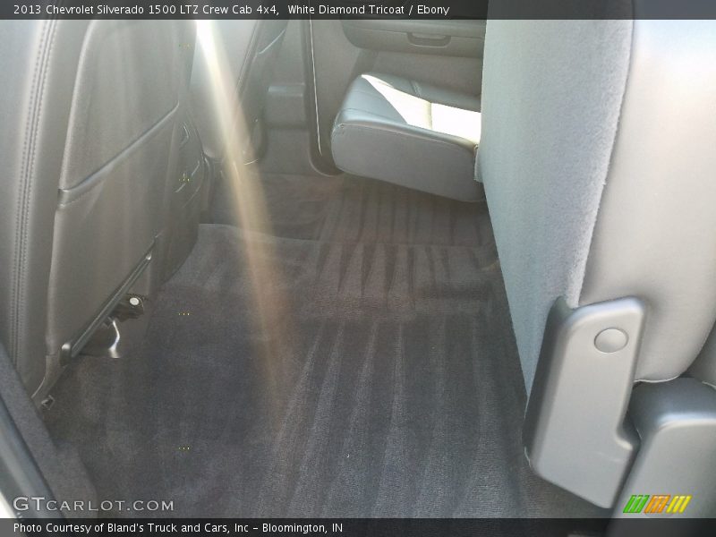 White Diamond Tricoat / Ebony 2013 Chevrolet Silverado 1500 LTZ Crew Cab 4x4