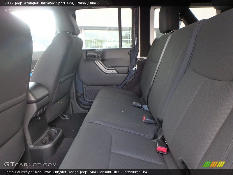 Rhino / Black 2017 Jeep Wrangler Unlimited Sport 4x4