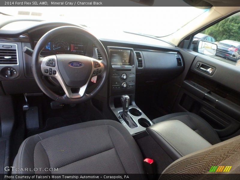 Mineral Gray / Charcoal Black 2014 Ford Flex SEL AWD