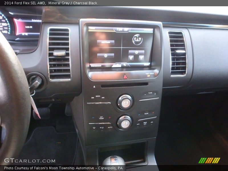 Mineral Gray / Charcoal Black 2014 Ford Flex SEL AWD